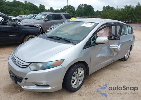 2010 Honda Insight Ex from USA, damaged, VIN JHMZE2H78AS023374